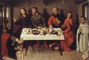 Dieric Bouts Museem national Christ in the house the Pharisaers Simon oil on canvas
